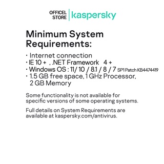 ภาพขนาดย่อของภาพหน้าปกสินค้าKaspersky Anti-Virus Renewal 1 Year 1,3 PC โปรแกรมป้องกันไวรัส 100% จากร้าน icomplus บน Shopee ภาพที่ 2