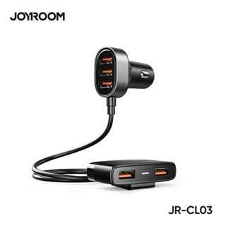 Joyroom ที่ชาร์จในถยนต์  JOYROOM JR-CL03 ชาร์ทรถ 5พอร์ต (3+2) Multi-port USB PORT CAR CHARGER 5 PORT ❌❌สินค้ามีประกัน❌❌