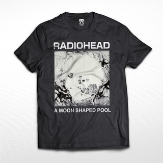 เสื้อยืด พิมพ์ลาย Radiohead BAND A Moon Shaped Pool/rock Music สําหรับผู้ชาย และผู้หญิง