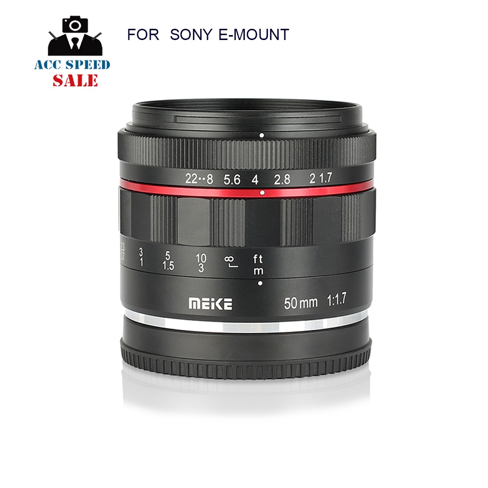 lens-meike-mk-50mm-f1-7for-sony-e-mount-เลนส์สำหรับกล้องmirrorless-มือหมุนเพื่อถ่ายบุคคลหรือถ่าย