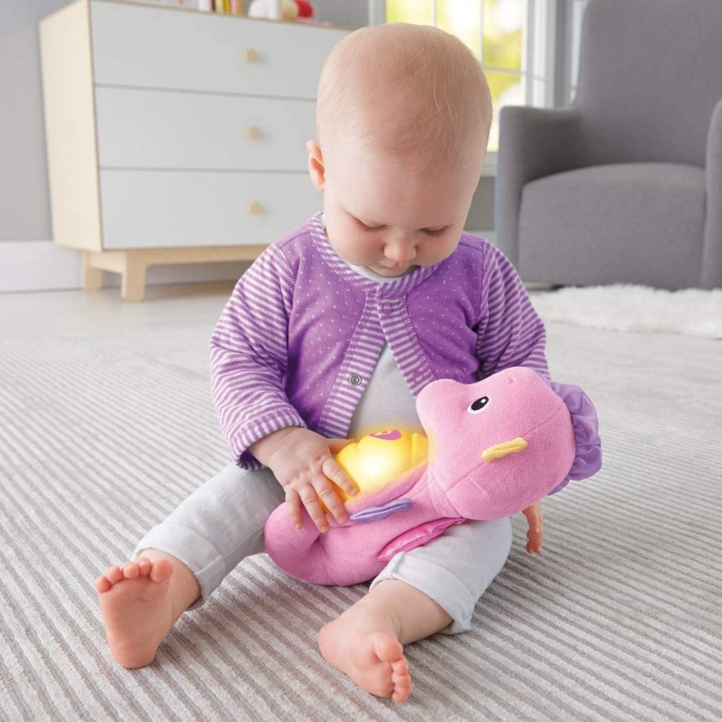 fisher-price-soothe-amp-glow-seahorse-ม้าน้ำกล่อมนอน-ตุ๊กตาทารกมีเสียง-เรืองแสง-รุ่น-dgh83