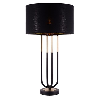 โคมไฟตั้งโต๊ะ ไฟตั้งโต๊ะ CARINI CLASSIC MT5064S สีดำ/ทอง โคมไฟ โคมไฟ หลอดไฟ TABLE LAMP CARINI CLASSIC MT5064S BLACK/GOLD