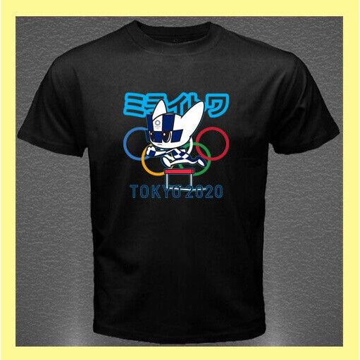 เสื้อยืดสําหรับผู้ชาย-i-new-ผู้ชายเสื้อยืดมาสคอตโตเกียว-2020-โอลิมปิกเกมส์-100-ของขวัญวันเกิดผ-db4
