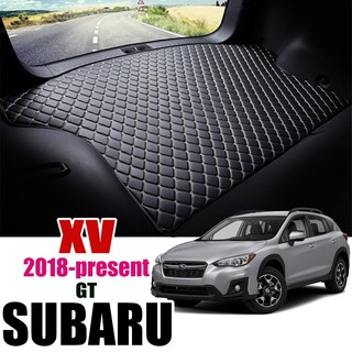 แผ่นรองกระโปรงหลังรถ Trunk Mats FOR SUBARU XV กันน้ำกันกระแทก รอยขีดข่วนและทนต่อสารเคมี สี Black and Beige