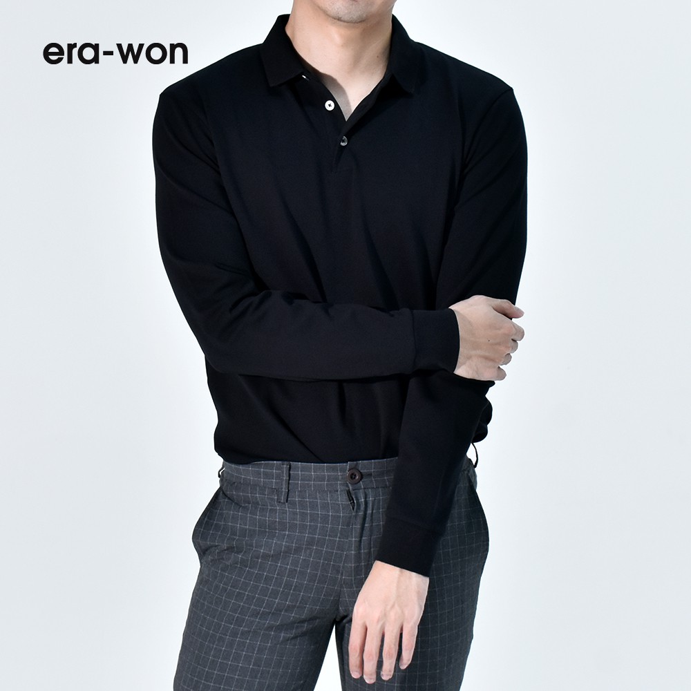 erawon-shop-0895bl-polo-long-slees