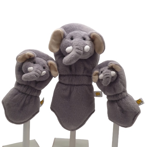 [WICO&Golf] Golf Cover wild animal elephant/ไม้หัวกอล์ฟคลับชุดป้องกัน