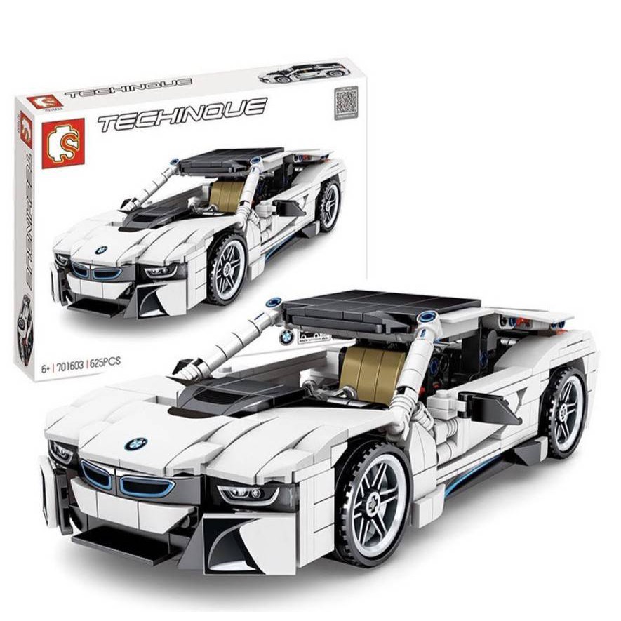 ss-toys-เลโก้-รถ-701603-รถซุปเปอร์คาร์-bmw-i8-series-จำนวน625ชิ้น