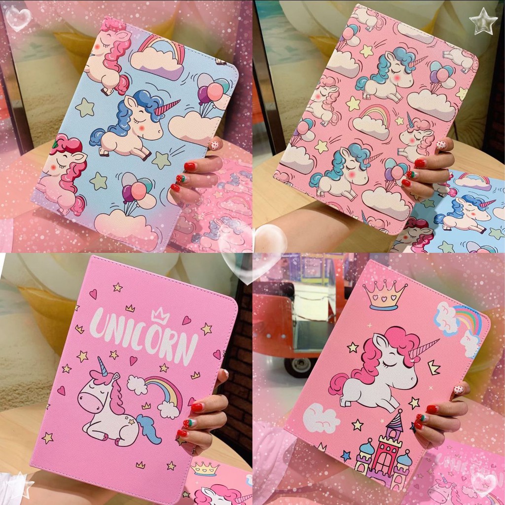 เคสไอแพด-ยูนิคอร์น-เคสipad-ยูนิคอร์นสายรุ้ง-cute-10-2-gen7-2019-ipad-gen8-เคสไอแพด-gen6-2019-air4-10-5-11pro2020-case
