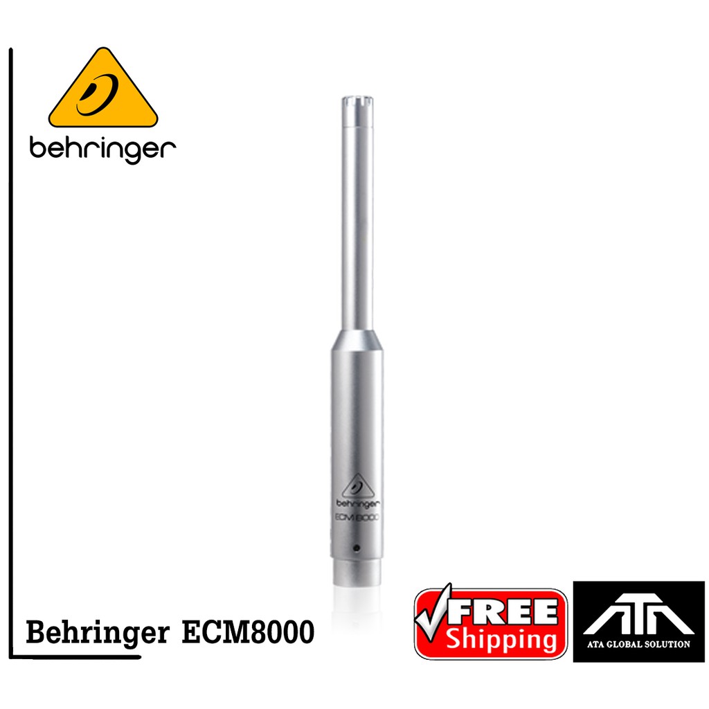 behringer-ecm-8000-ultra-linear-rta-mic-ไมค์-rta-วัดสเปคตรัม-ความถี่เสียง-จูนเสียง
