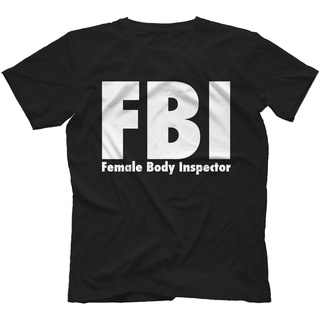 Fbi เสื้อยืดลําลอง ผ้าฝ้าย แขนสั้น คอกลม พิมพ์ลาย Fbi Body Inspector สไตล์สตรีท ของขวัญ สําหรับผู้ชาย