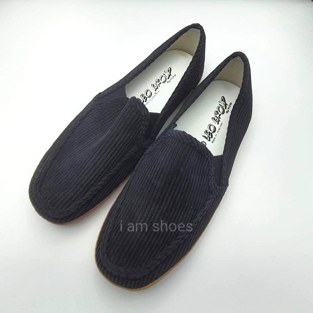 ภาพสินค้ารองเท้าผ้าใบแบบสวม ลูกฟูก Leo รุ่น 915 ไซสื 37-43 จากร้าน i_am_shoes บน Shopee ภาพที่ 4