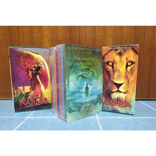 สินค้า พร้อมส่ง ฉบับภาษาอังกฤษ Box set The Chronicles of Narnia 7 เล่มจบ อภินิหารตำนานแห่งนาร์เนีย ครบชุด อัสลาน ตู้วิเศษ