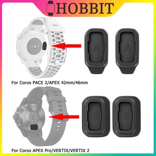 Yifilm ปลั๊กกันฝุ่น สําหรับ Coros VERTIX 2 APEX Pro พอร์ตชาร์จ ฝาครอบซิลิโคน สําหรับ Coros Pace 2 APEX 42 มม. 46 มม. อุปกรณ์เสริมนาฬิกา