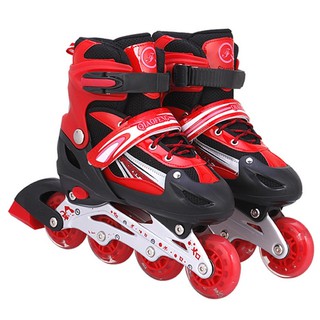 ภาพหน้าปกสินค้ารองเท้าสเก็ต โรลเลอร์เบลด Roller Skate รุ่น M= 33-37 --Red ซึ่งคุณอาจชอบราคาและรีวิวของสินค้านี้