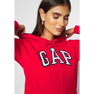 GAP⏸ LOGO ZIP HOODIE IN FLEECE เสื้อฮู้ดแท้⛔️ราคารวมค่าจัดส่งค่ะ⛔️