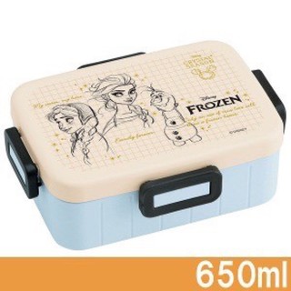 กล่องใส่อาหาร ยี่ห้อ Skater ลายโฟรเซ่น 650 มล. ของแท้จากญี่ปุ่น