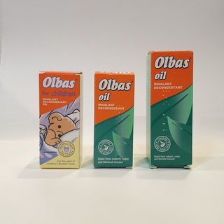 น้ำมันหอมระเหย Olbas Oil for Children ช่วยลดอาการคัดจมูก กลิ่นยูคาลิปตัส ,นำเข้าอังกฤษ