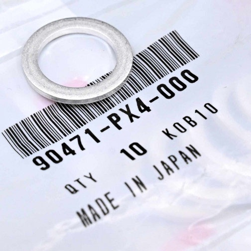 honda-แท้ศูนย์-แหวนรองน็อตถ่ายน้ำมันเกียร์-honda-ทุกรุ่น-ขนาด-18-มิล-made-in-japan-ราคาต่อ1ตัว-รหัสแท้-90471px4000