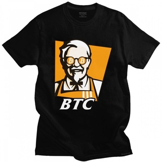 เสื้อยืดโอเวอร์ไซส์Cheap Sale Hip Hop Men Cotton Tshirt Bitcoin Btc Recipe Cryptocurrency Crypto Blockchain Customized F