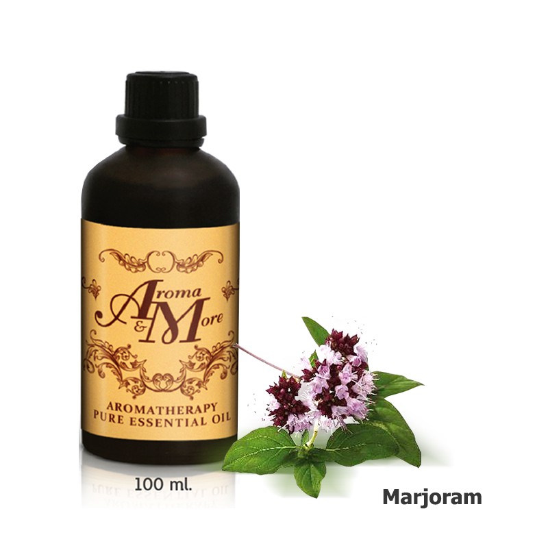 aroma-amp-more-marjoram-sweet-essential-oil-100-น้ำมันหอมระเหยมาร์จอรัม-สวีท-100-ฮังการี-hungary-100ml