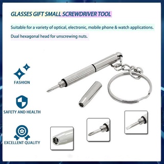 ภาพหน้าปกสินค้า*พร้อมส่ง*Multifunction Eyeglass Screwdriver Mini Hand Tool Sunglass Watch Repair Kit ที่เกี่ยวข้อง
