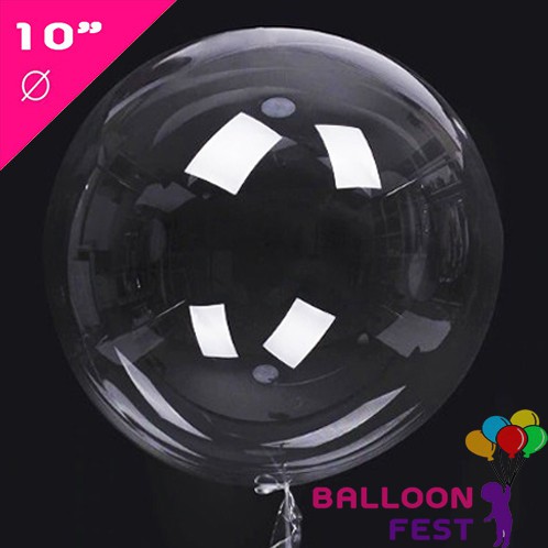 balloon-fest-ลูกโป่ง-บับเบิ้น-ลูกโป่งใส-ลูกโป่งอัดแก๊ส-ขนาด-10-นิ้ว-แบบ-ยืดก่อนเป่า
