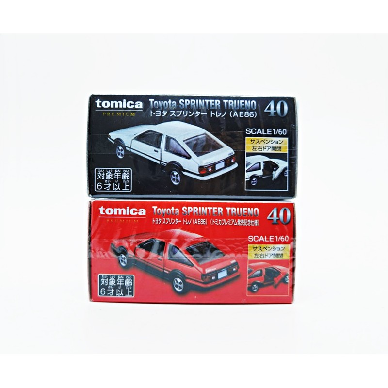 โมเดลรถ-tomica-premium-no-40-toyota-sprinter-trueno-ae86