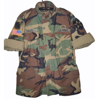 🔥M65 USA Army Jacket  🇺🇸🔥 เสื้อทหารอเมริกาแท้100% "ปี1982" (จัดส่งฟรี​เก็บเงิน​ปลายทาง​ได้​ไม่​บวก​เพิ่ม) #M6