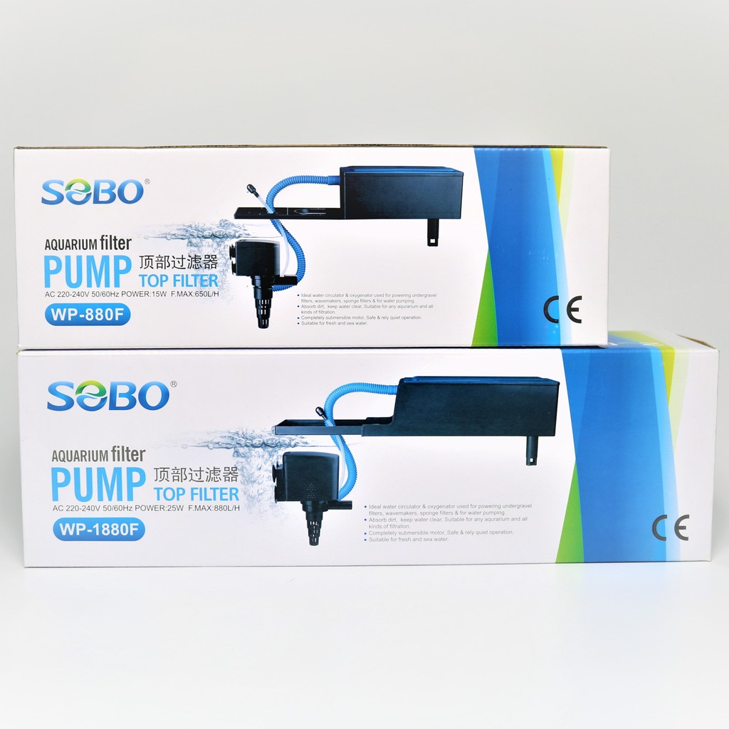 ภาพหน้าปกสินค้ากรองบนตู้ปลา SOBO WP-880F, WP-1880F