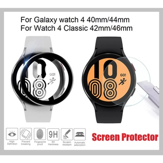 ภาพหน้าปกสินค้าฟิล์ม Samsung Galaxy Watch 4 Screen Protector Full Covered 3D Curved Protective Film For Galaxy Watch 4 classic 42mm 46mm Hydrogel soft film , Galaxy Watch 4 ฟิล์ม 40mm 444mm Tempered Glass ที่เกี่ยวข้อง