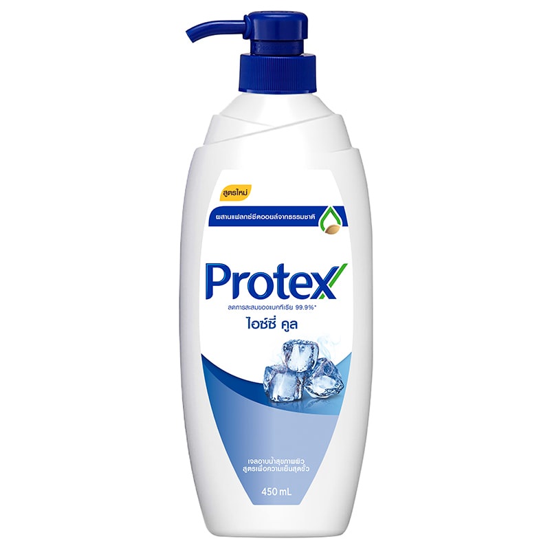 protex-icy-cool-liquid-soap-450ml-โพรเทคส์-ครีมอาบน้ำไอซ์ซี่คูล-450มล
