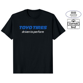 เสื้อยืดแฟชั่นฤดูร้อนสำหรับผู้ชายเสื้อยืด RACING เสื้อซิ่ง [COTTON 100%] [TOYO TIRES]