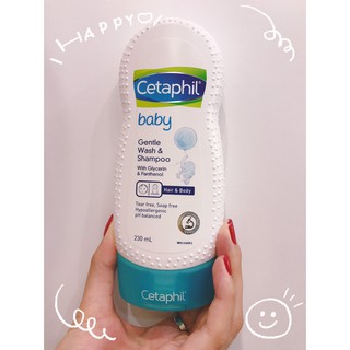 **หมดอายุปี2022 Cetaphil Baby Wash &amp; Shampoo สูตร Head-to-Toe 230ML อ่อนโยนสำหรับผิวลูกน้อย ใช้ได้ตั้งแต่ผมจรดปลายเท้า