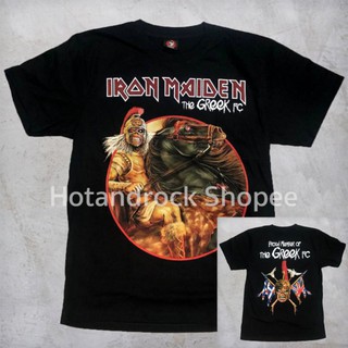 เสื้อยืดใหม่ 2022เสื้อวง Iron Maiden TDM 1803 HOT AND ROCKL XL  XXL 3XL