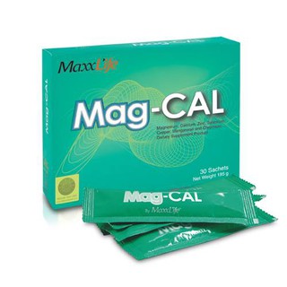 MaxxLife Mag-Cal แม็กซ์ไลฟ์ แม็ก-แคล 30 ซอง แคลเซียม บำรุงกระดูก [16266]