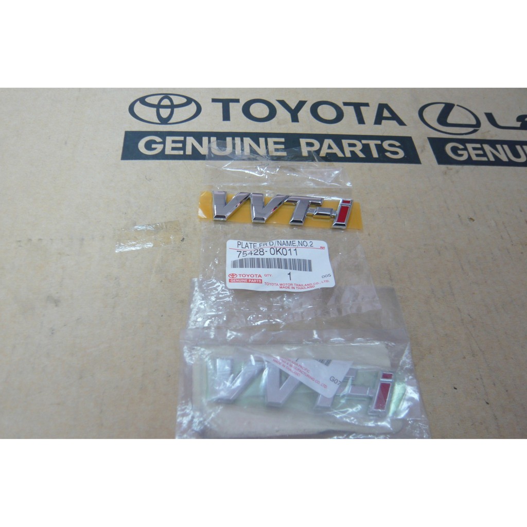 124-75428-0k011-ตัวหนังสือvvti-fortuner-ปี-2006-2008-ของแท้-เบิกศูนย์-โตโยต้า-toyota-ttgsho