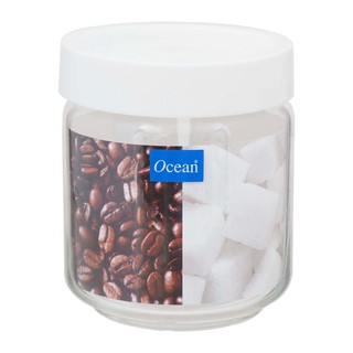 ﻿โอเชียน ขวดโหลแก้วสแตค Stax Jar ขนาด 500 มล. (สีขาว) Ocean - 1 ขวด