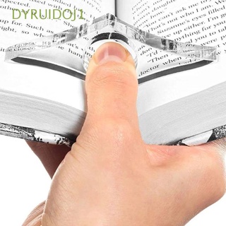 Dyruidoj1 ที่คั่นหน้าหนังสือ แบบพกพา สะดวก ที่คั่นหนังสือ ที่ใส่นิ้วหัวแม่มือ รองรับหนังสืออ่านหนังสือ นักเรียน รูปร่างไม่สม่ําเสมอ โรงเรียน สํานักงาน อุปกรณ์เครื่องเขียน อเนกประสงค์