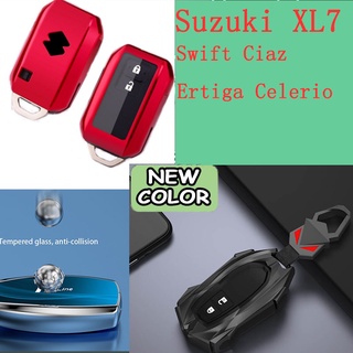 สินค้า ปลอกรีโมตกุญแจรถยนต์ แบบ TPU สําหรับ Suzuki XL7 Swift Ciaz Ertiga Celerio