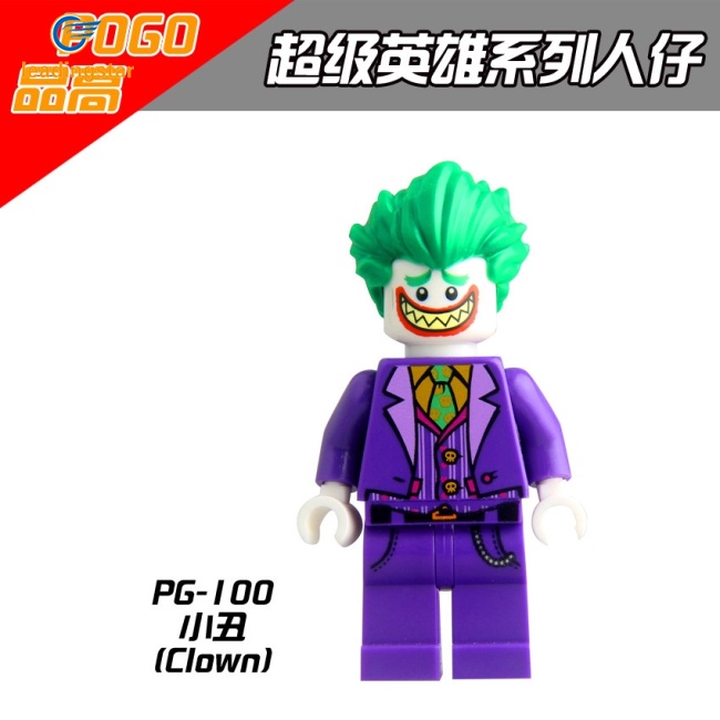 leadingstar-ของเล่นบล็อกตัวต่อเลโก้-รูปซูเปอร์ฮีโร่-clown-woman-poison-ivy-batman
