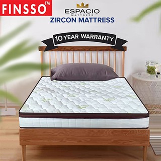 💯Flash Sale💯💐FINSSO💐ที่นอน ที่นอนสูญญากาศ ที่นอน 3 ฟุต(Euro Top Foam Padding + Bonnell Spring Hybrid Mattress )