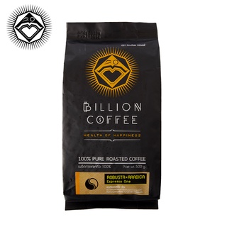 ฺBillion Coffee เมล็ดกาแฟ Espresso One ขนาด 500 กรัม
