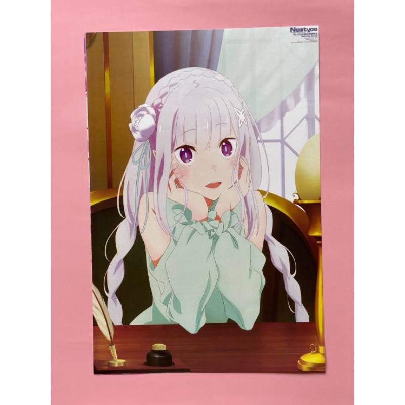 โปสเตอร์อนิเมะ RE:Zero Anime poster | Shopee Thailand
