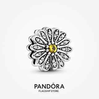 Pandora จี้รูปดอกเดซี่ ของขวัญวันเกิด สําหรับสุภาพสตรี p825