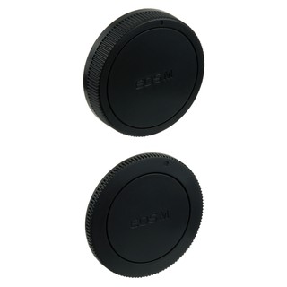 Lens Cap ฝาปิดท้ายเลนส์ + Body Cap ฝาปิดบอดี้ eos m