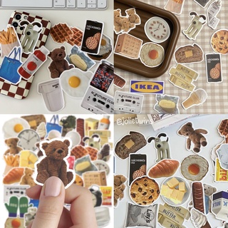 ส่งจากไทย💙 (เซต 50 แผ่น) Sticker สติกเกอร์ Gromit สติกเกอร์น่ารัก IKEA โปสการ์ด โปสการ์ดแต่งห้อง รูปติดผนัง การ์ดติดผนัง