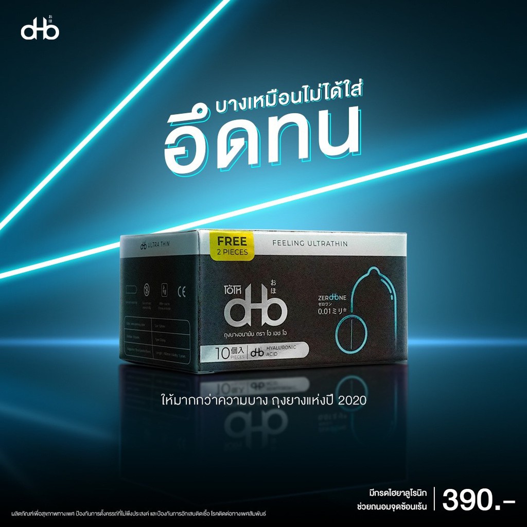 นำเข้าญี่ปุ่น-แบบบาง-ถูกใจทุกวัย-10-แถม-2ชิ้น-ถุงยางอนามัย-บางที่สุดในโลก-0-01มิล-oho-โอ้โห