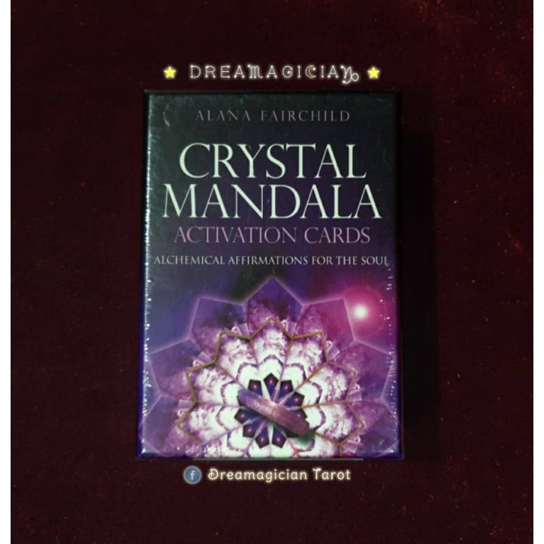 crystal-mandala-activation-cards-ไพ่ออราเคิลคริสตัลขนาดพกพา-ไพ่ออราเคิลแท้ลดราคา-ไพ่ยิปซี-ไพ่ทาโร่ต์-tarot-oracle-card