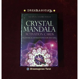 Crystal Mandala Activation Cards ไพ่ออราเคิลคริสตัลขนาดพกพา ไพ่ออราเคิลแท้ลดราคา ไพ่ยิปซี ไพ่ทาโร่ต์ Tarot Oracle Card