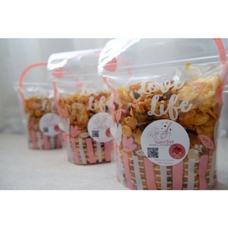 ภาพขนาดย่อของภาพหน้าปกสินค้าCaramel Cornflakes คอร์นเฟล็กคาราเมลน้ำผึ้ง อบใหม่ทุกรอบวันเสาร์ จากร้าน fruitsallday บน Shopee ภาพที่ 5